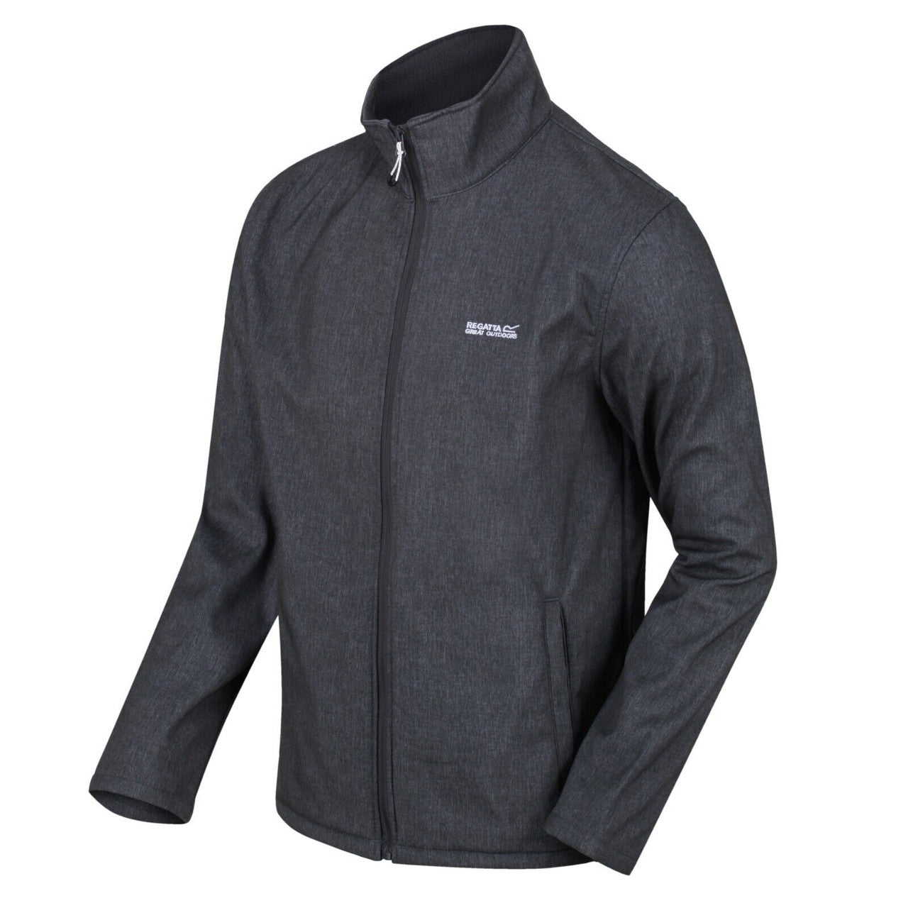 Regatta Mens Cera V Softshell Jacket Seal Grey Marble