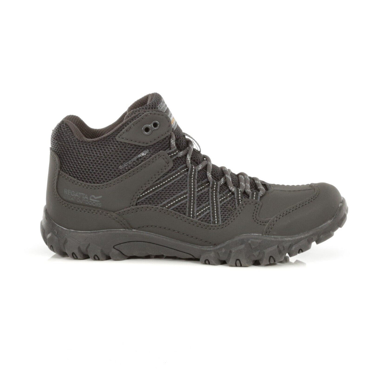 Regatta Women's Edgepoint Hiking Mid Waterproof Boots Ash Granite
