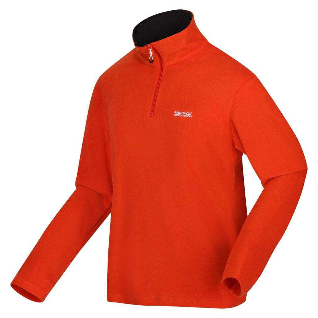 Regatta Thompson Light Weight Micro Fleece Half Zip Washable Quick Dry Top S-3XL