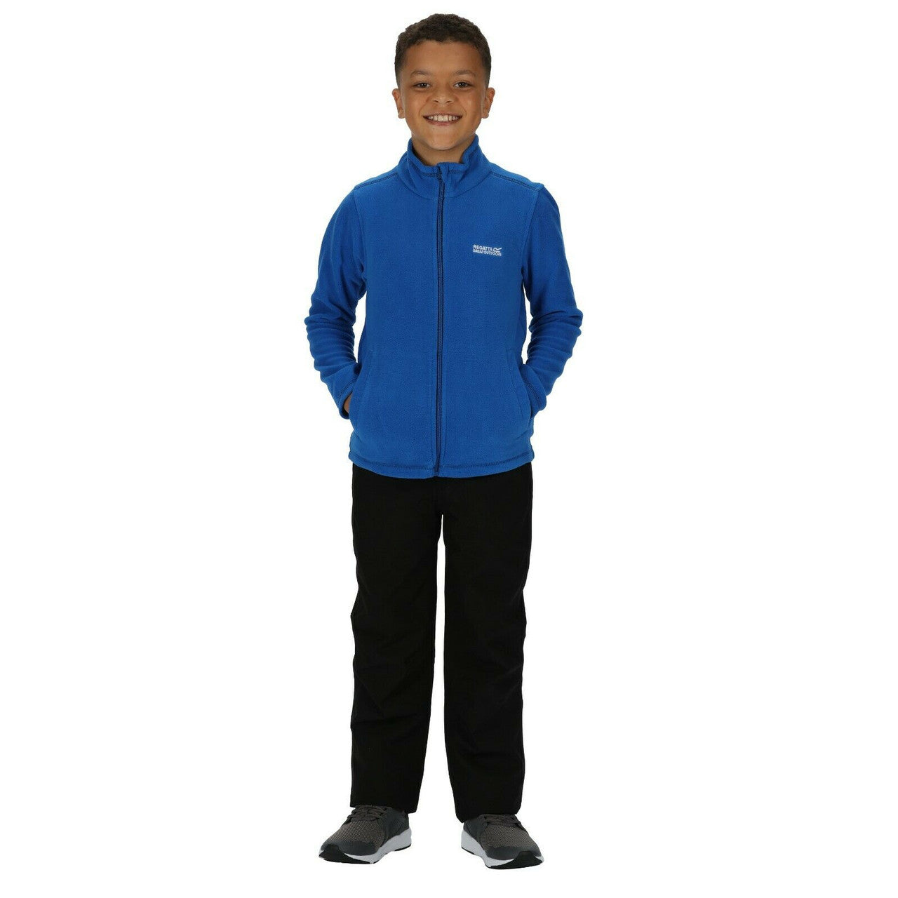Regatta King Kids Fleece Full Zip Up School Boys Girls Jumper Sizes 3-14 Years