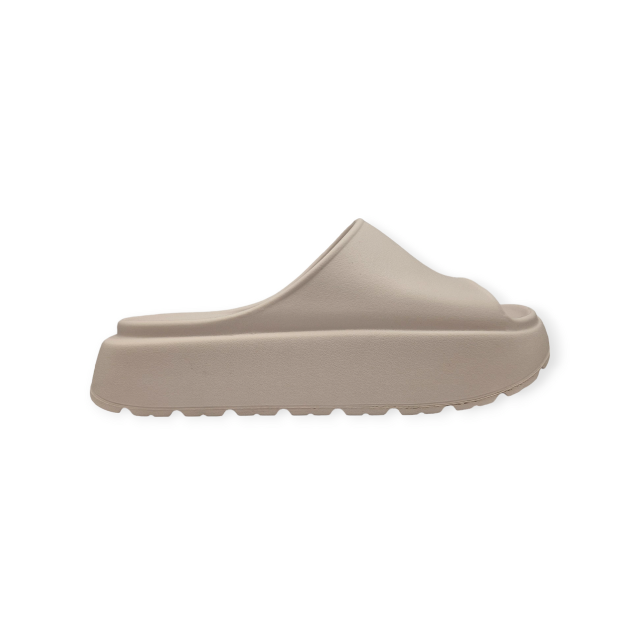 Womens Cloud Sliders Non-Slip Shower Slides White