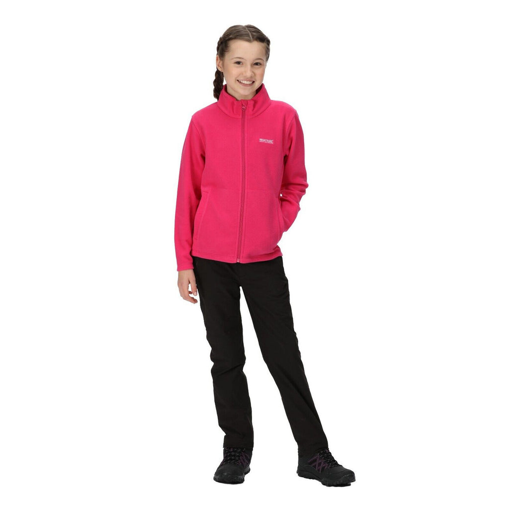 Regatta King Kids Fleece Full Zip Up School Boys Girls Jumper Sizes 3-14 Years