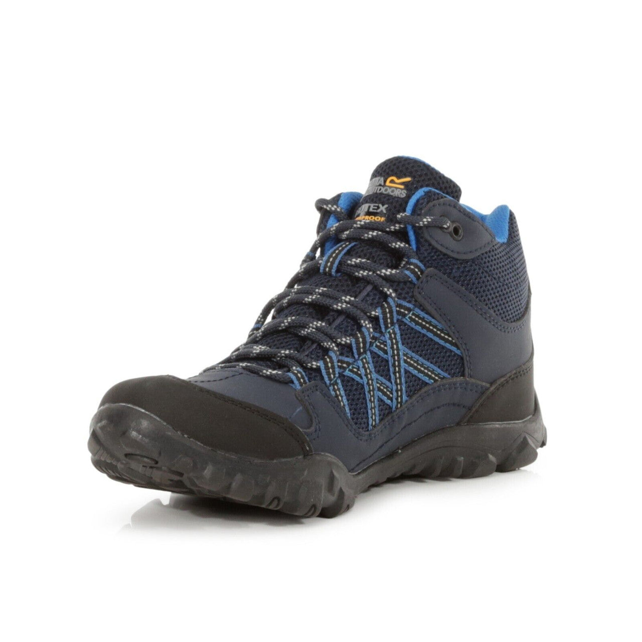 Regatta Women's Edgepoint Hiking Mid Waterproof Boots Navy Petrol