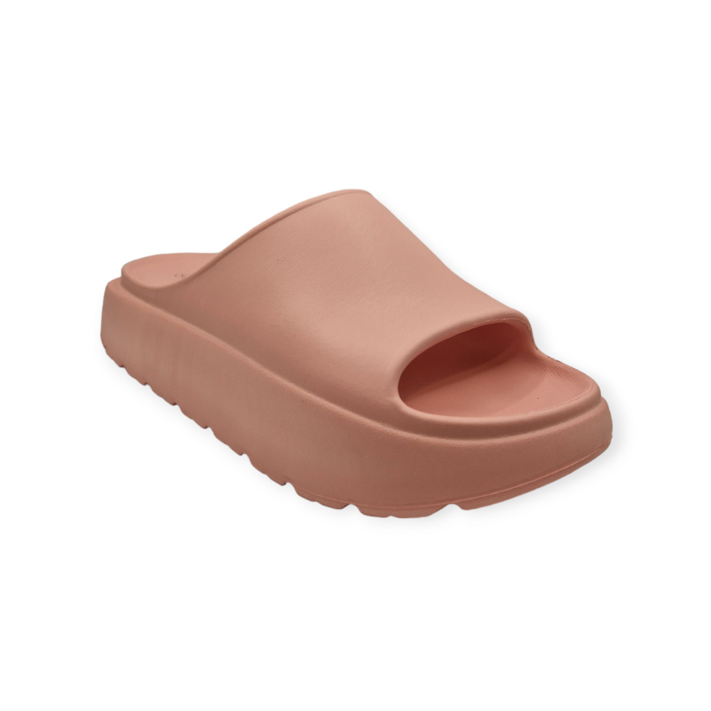 Womens Cloud Sliders Non-Slip Shower Slides Pink