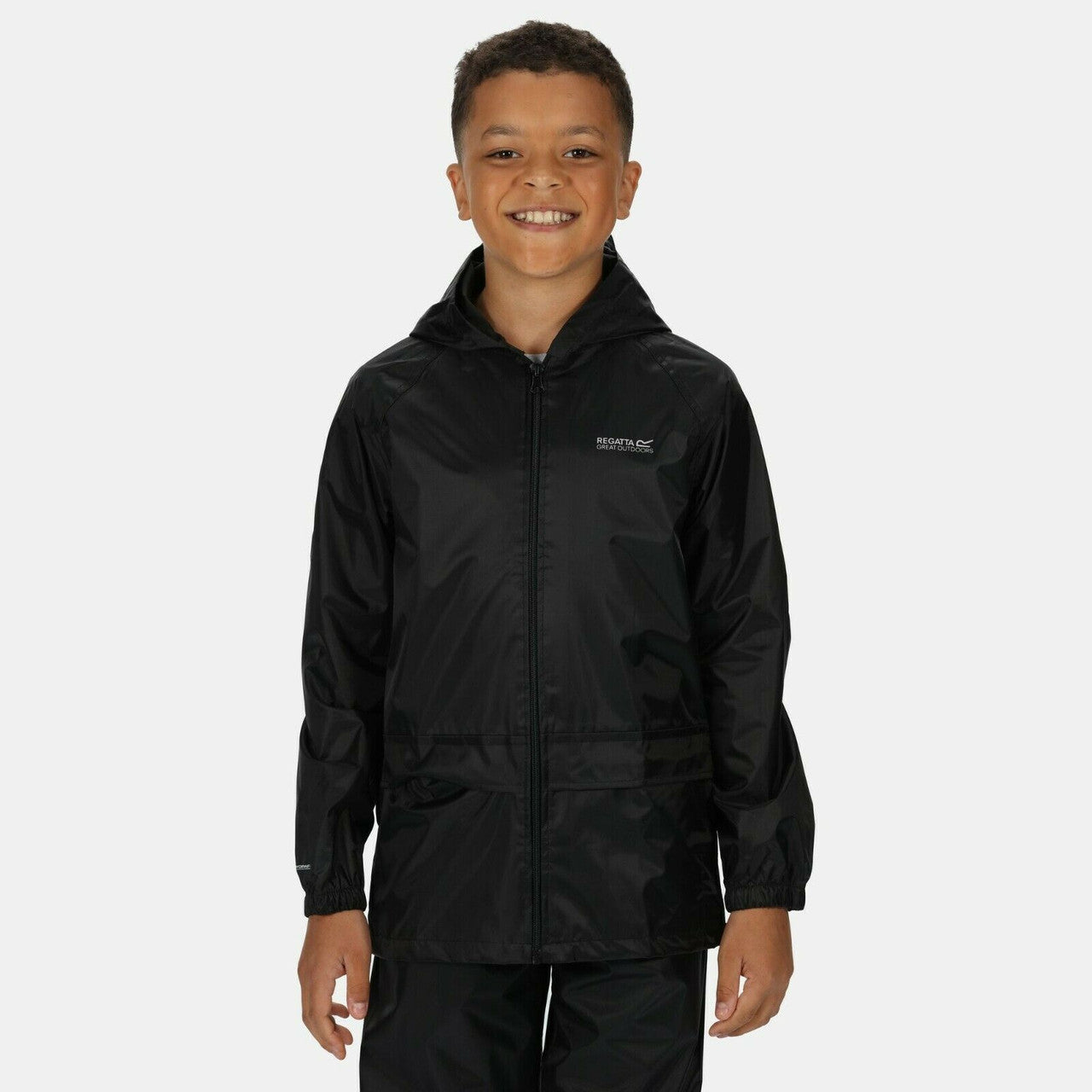 Regatta Kids' Stormbreak Waterproof Jacket Black