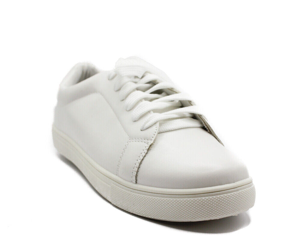 Women's Comfortable Lace Up Trainers White