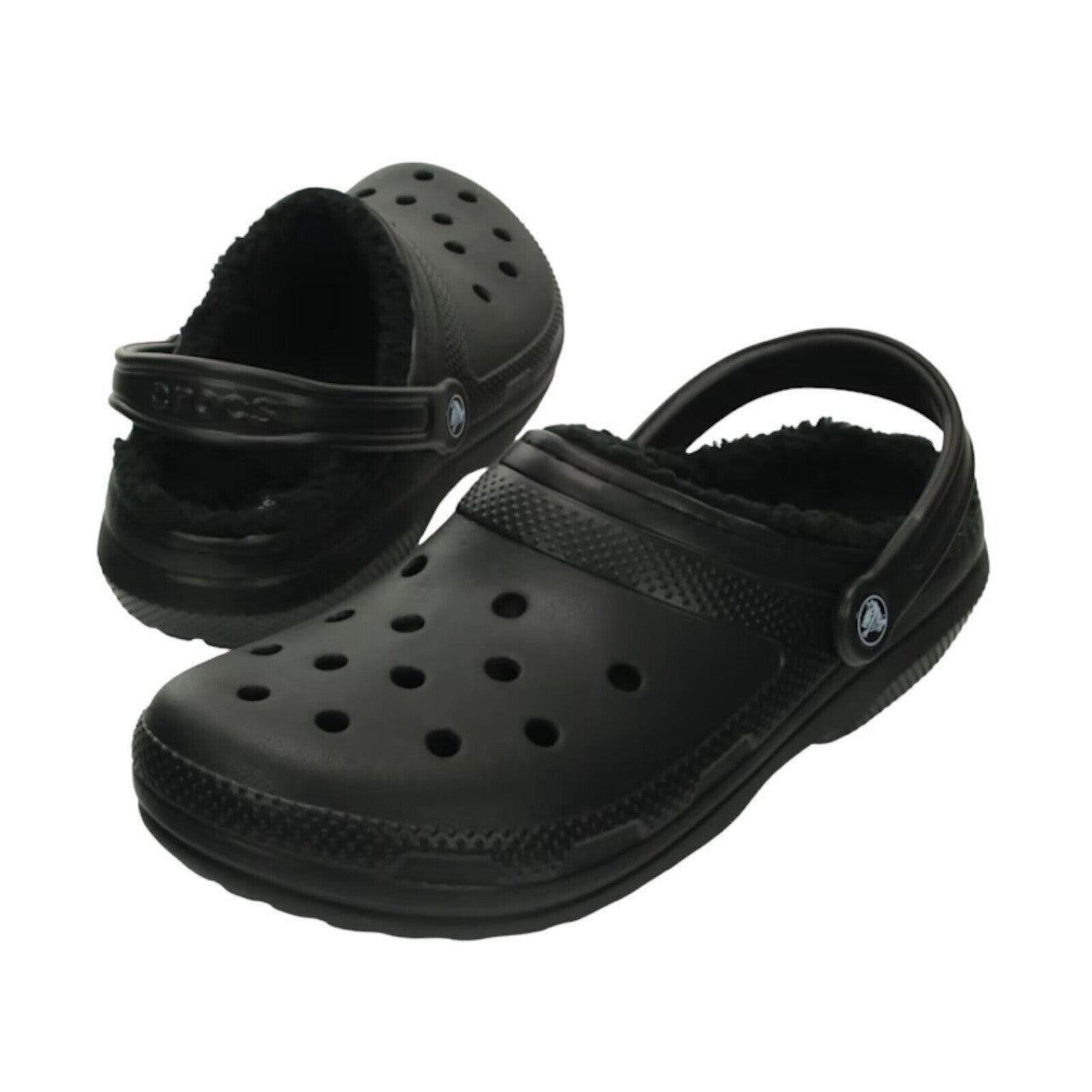 Crocs Classic Lined Clogs Black