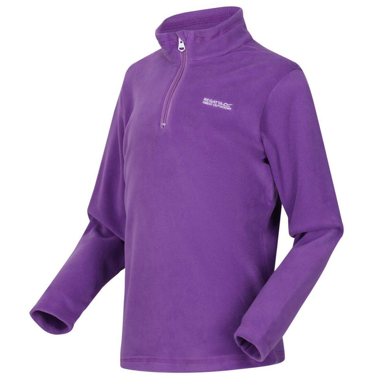 Regatta Kid's Hotshot Lightweight Half Zip Fleece Hyacinth