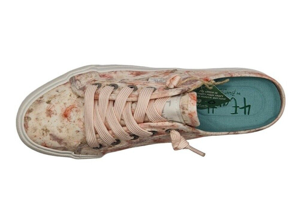 Blowfish Malibu Womens No Back Canvas Pumps Shoes Plimsol Trainers Lace Up Size