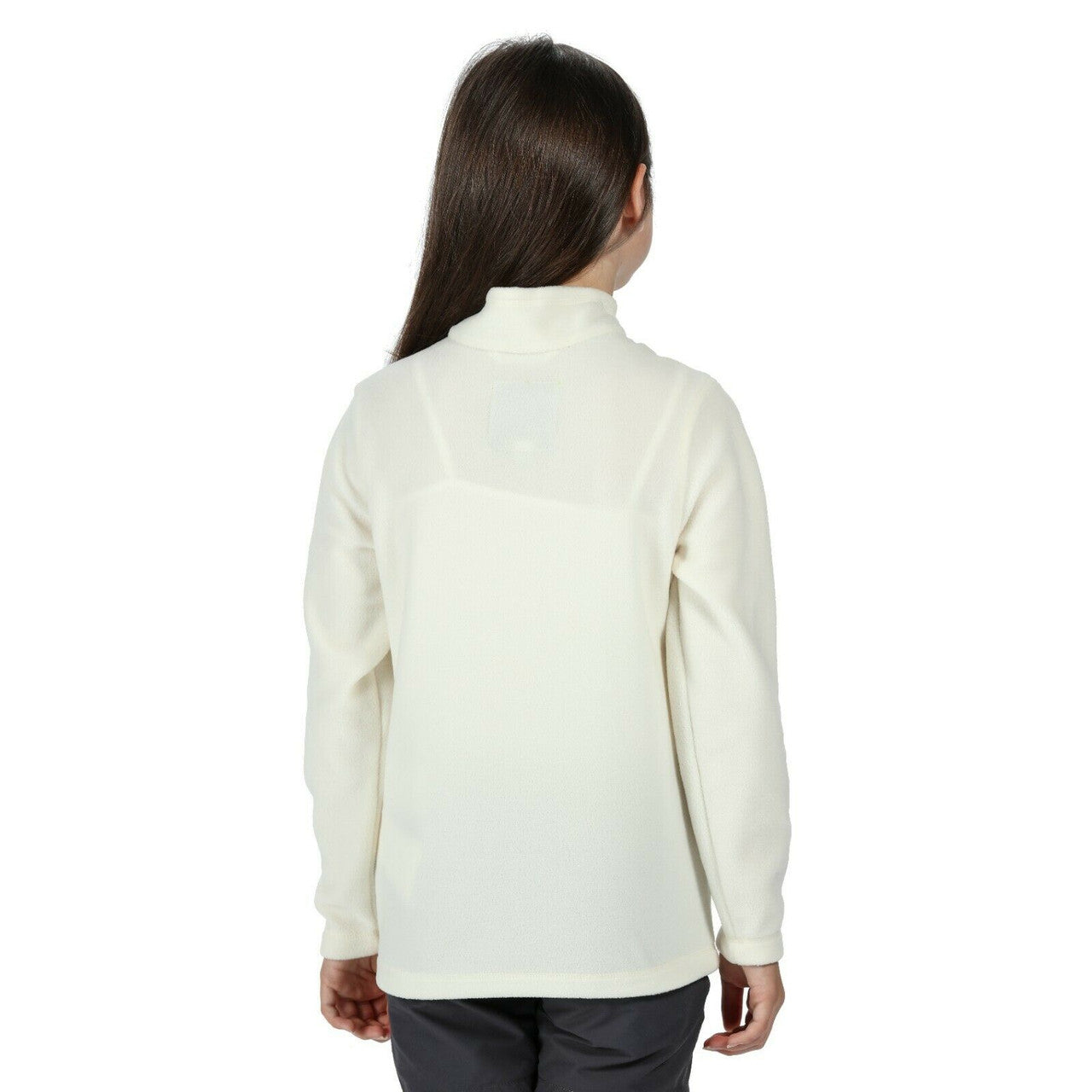 Regatta Kid's Hotshot Lightweight Half Zip Fleece Polar Bear