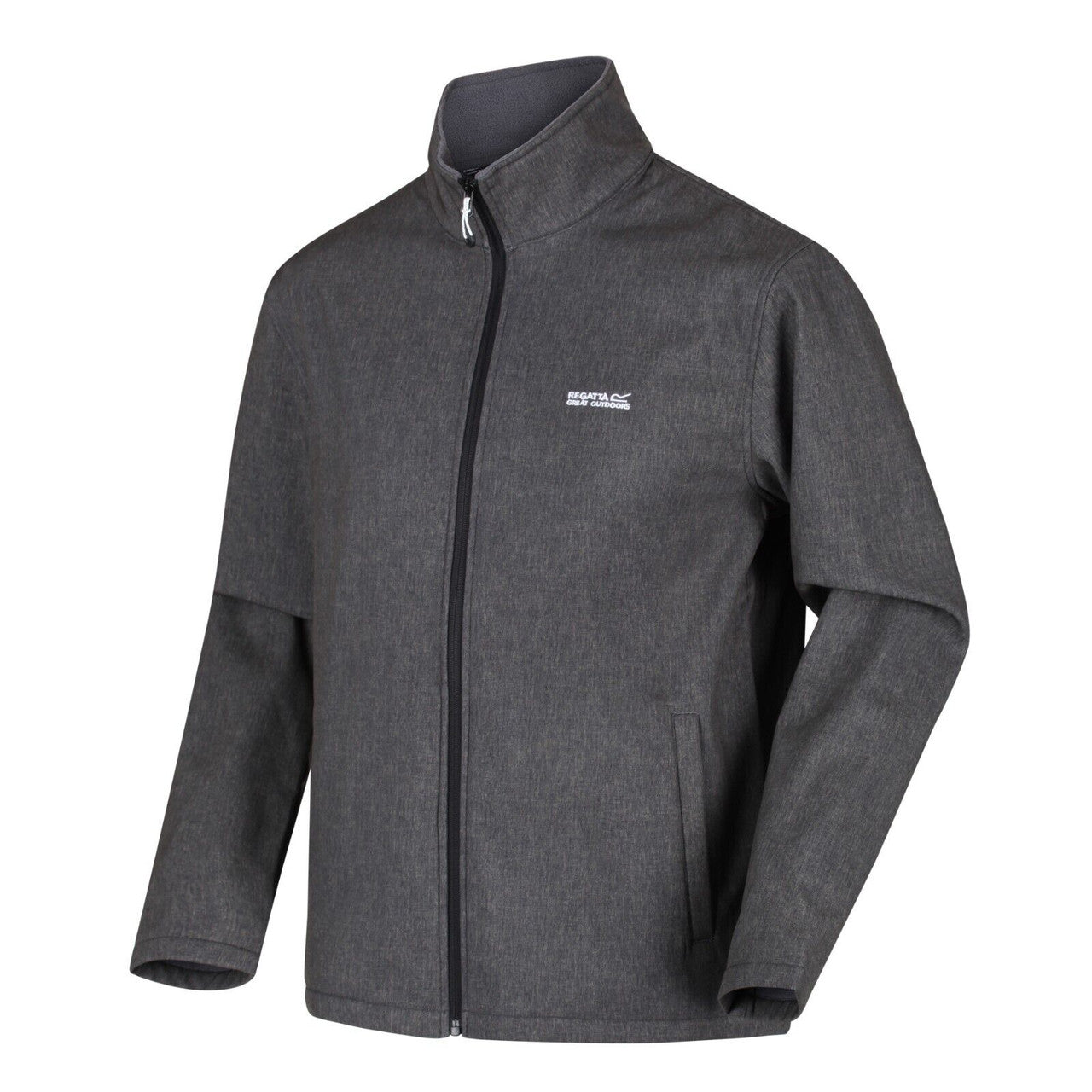 Regatta Mens Cera V Softshell Jacket Seal Grey Marble