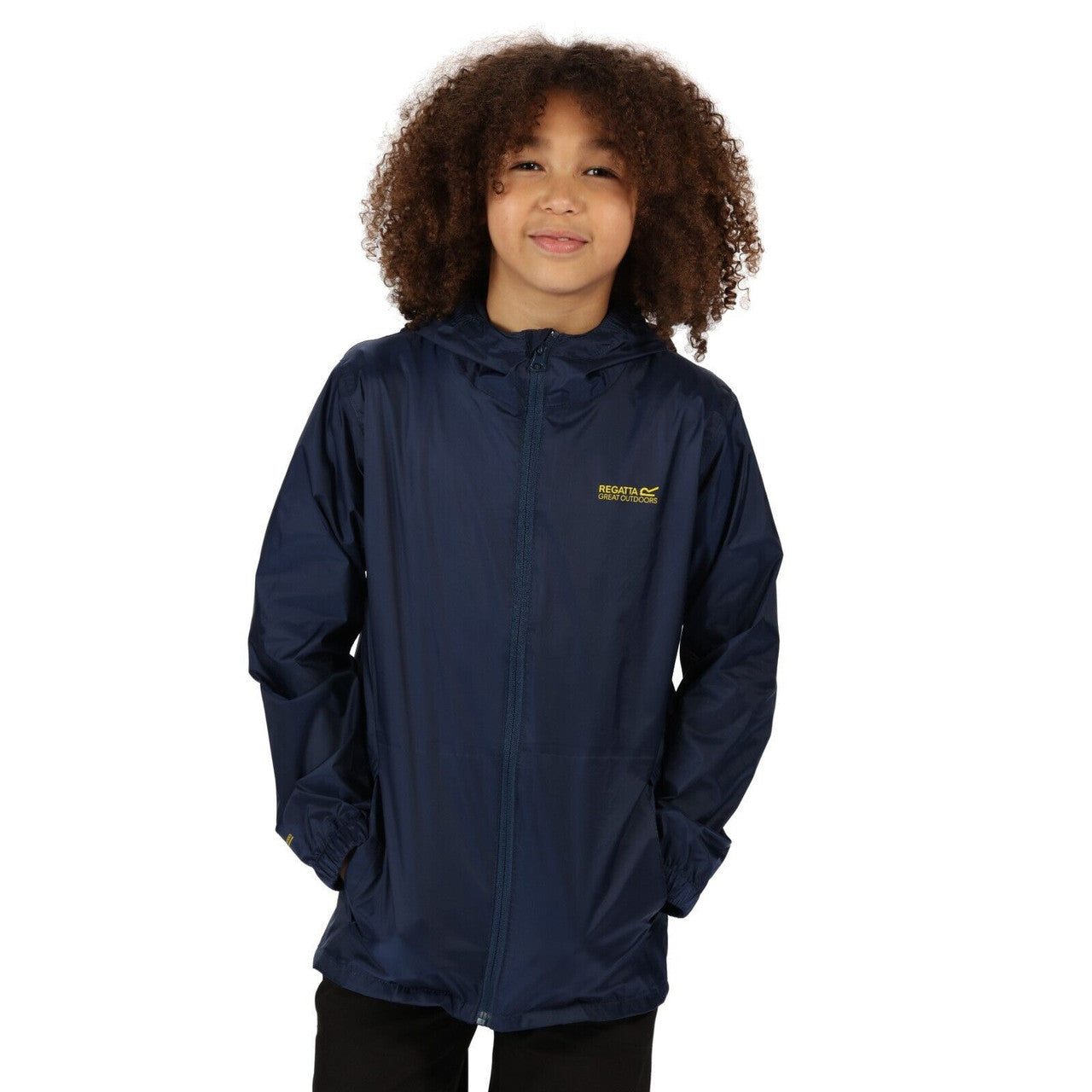 Regatta Kids Waterproof Jacket Packable Boys Girls Pack it Outdoor Walking 2-16