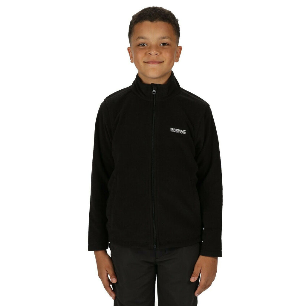 Regatta King Kids Fleece Full Zip Up School Boys Girls Jumper Sizes 3-14 Years