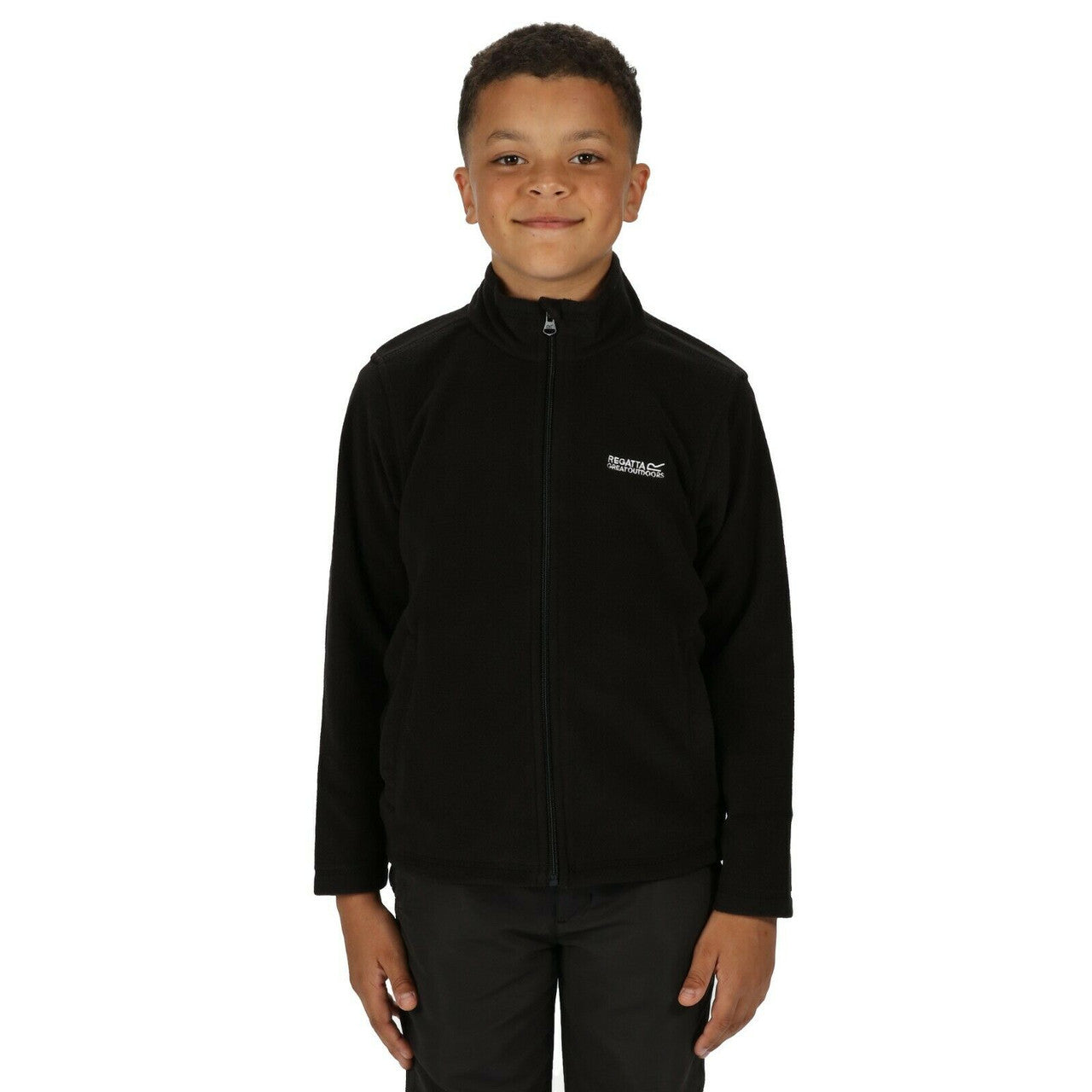 Regatta King Kids Fleece Full Zip Up School Boys Girls Jumper Sizes 3-14 Years