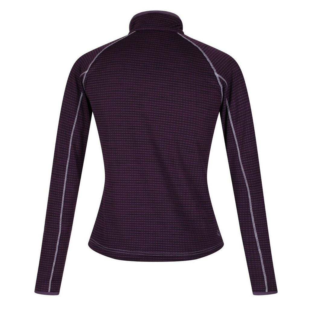 Regatta Womens Yonder Half Zip Top Dark Aubergine