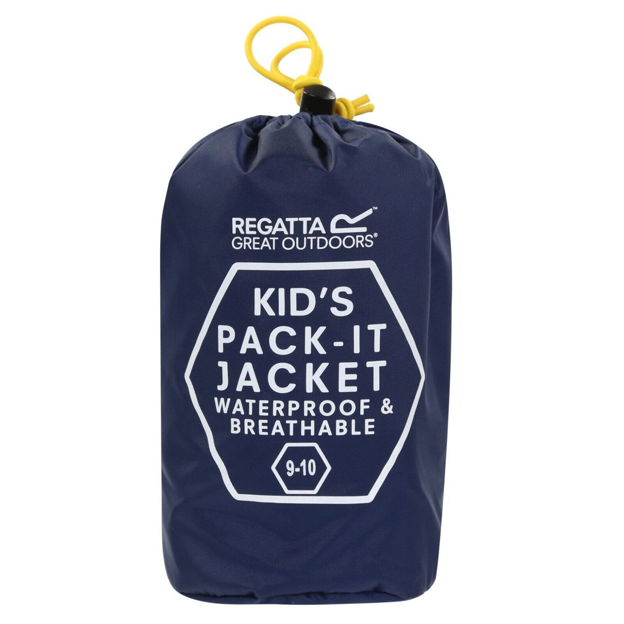 Regatta Kids Waterproof Jacket Packable Boys Girls Pack it Outdoor Walking 2-16