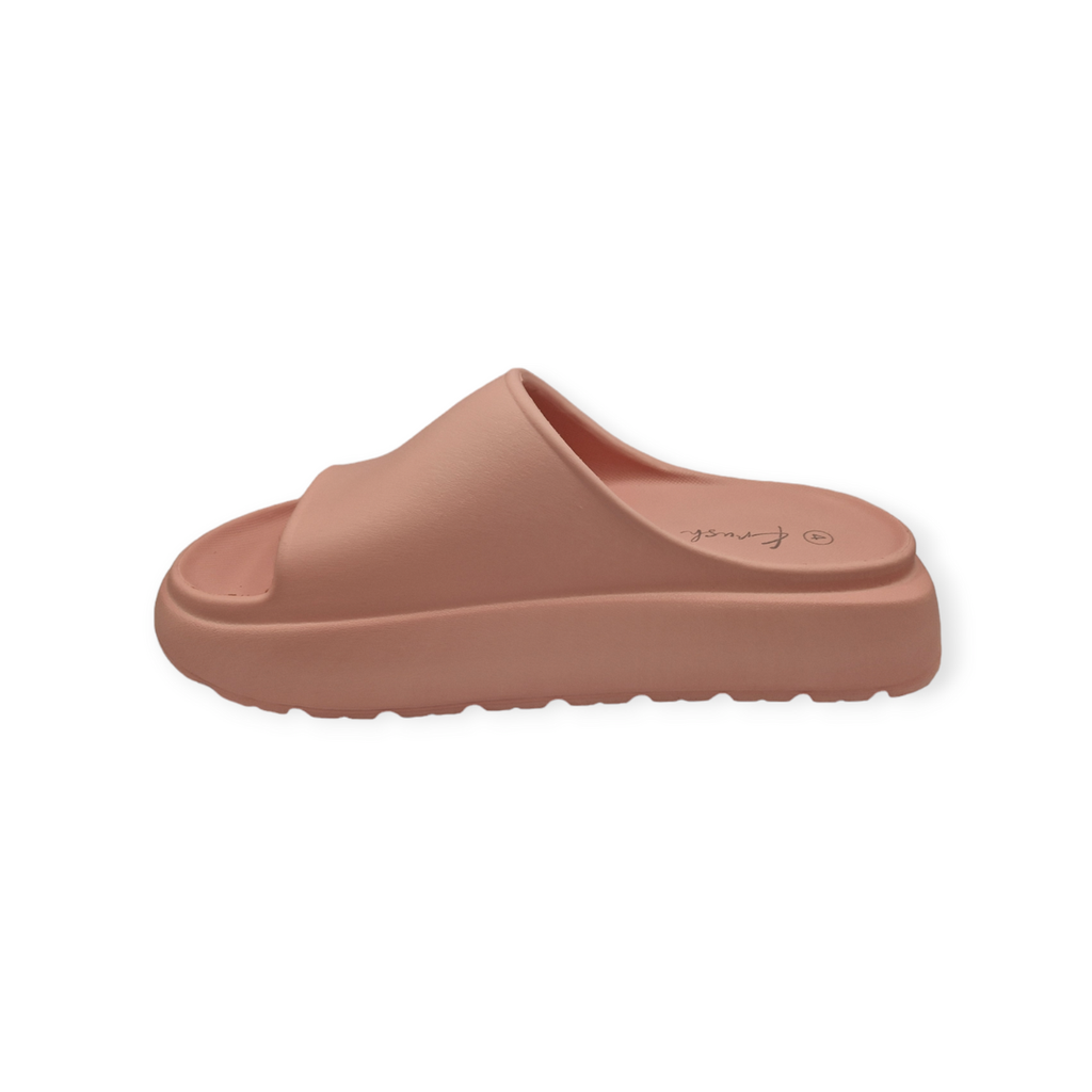 Womens Cloud Sliders Non-Slip Shower Slides Pink