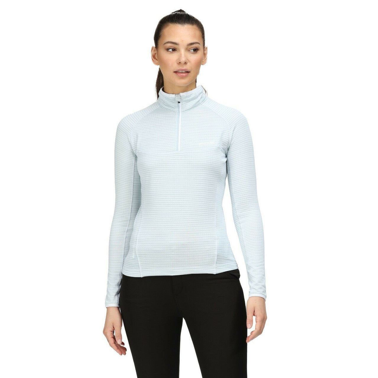 Regatta Womens Yonder Half Zip Top Ice Blue