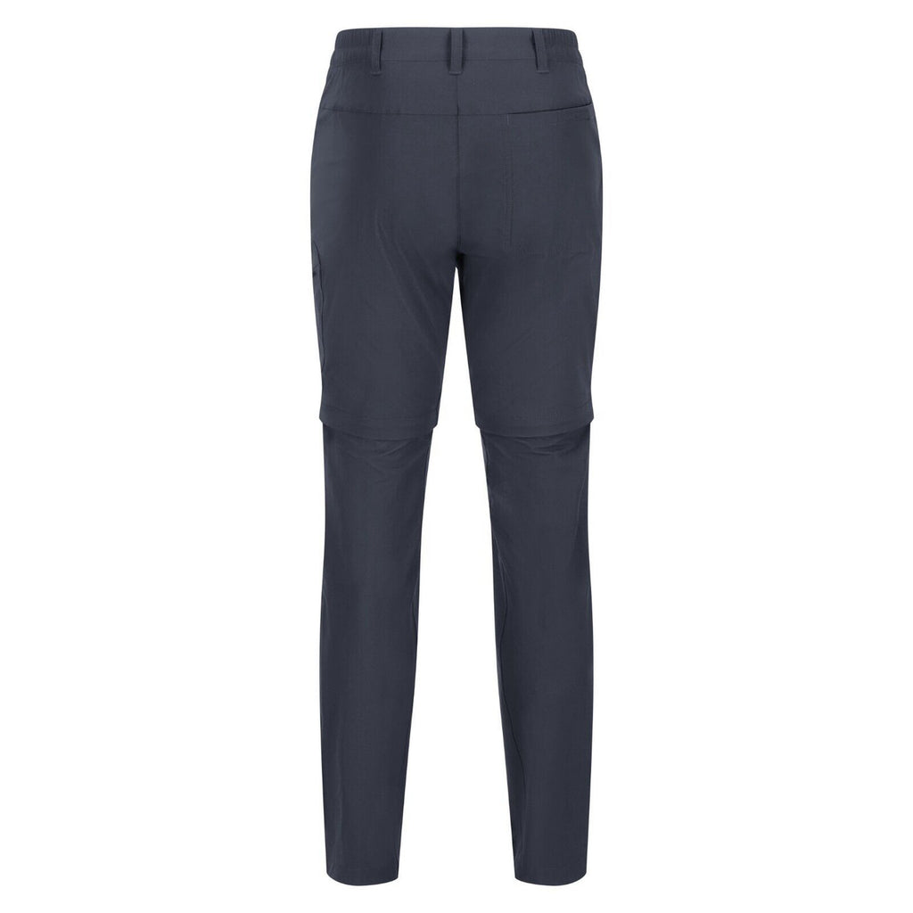 Regatta Mens Highton Zip Off Walking Hiking Trousers Shorts India Grey