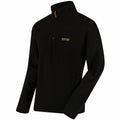 Regatta Men's Thompson Lightweight Half Zip Fleece Black
