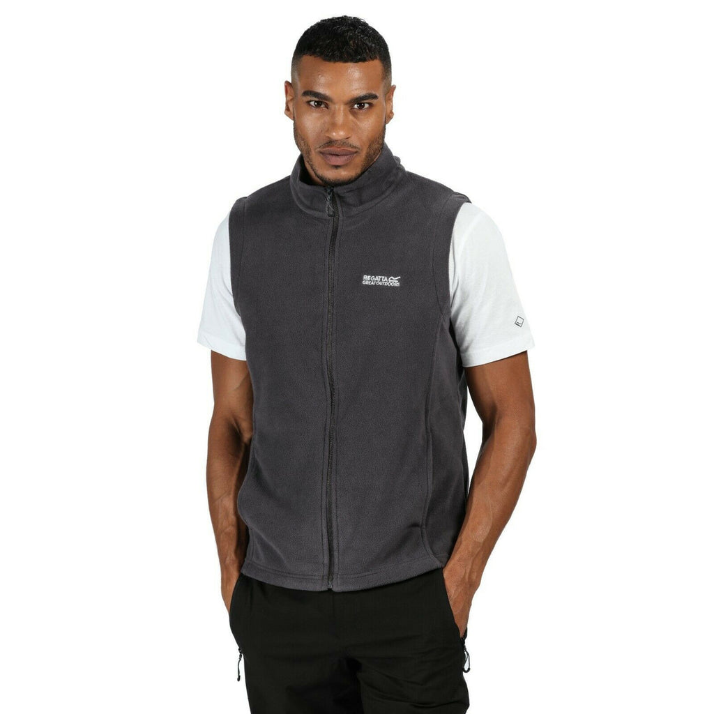 Regatta Men's Bodywarmer Fleece Vest Tobias II Lightweight Waistcoat Size S-4XL