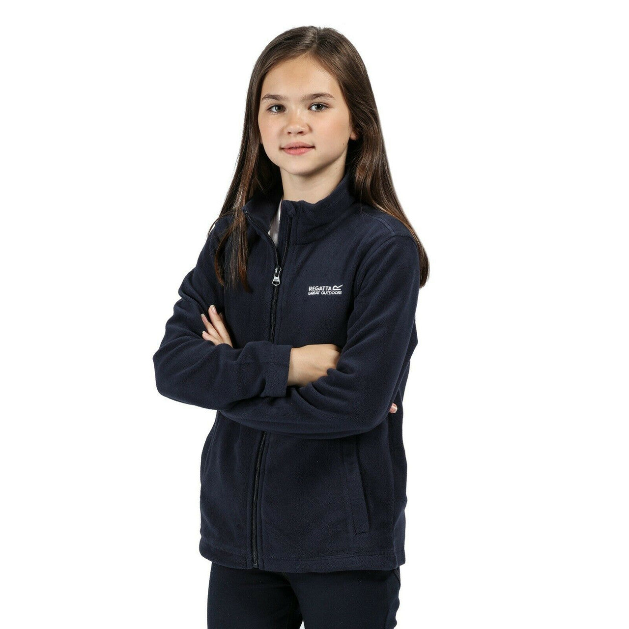 Regatta King Kids Fleece Full Zip Up School Boys Girls Jumper Sizes 3-14 Years