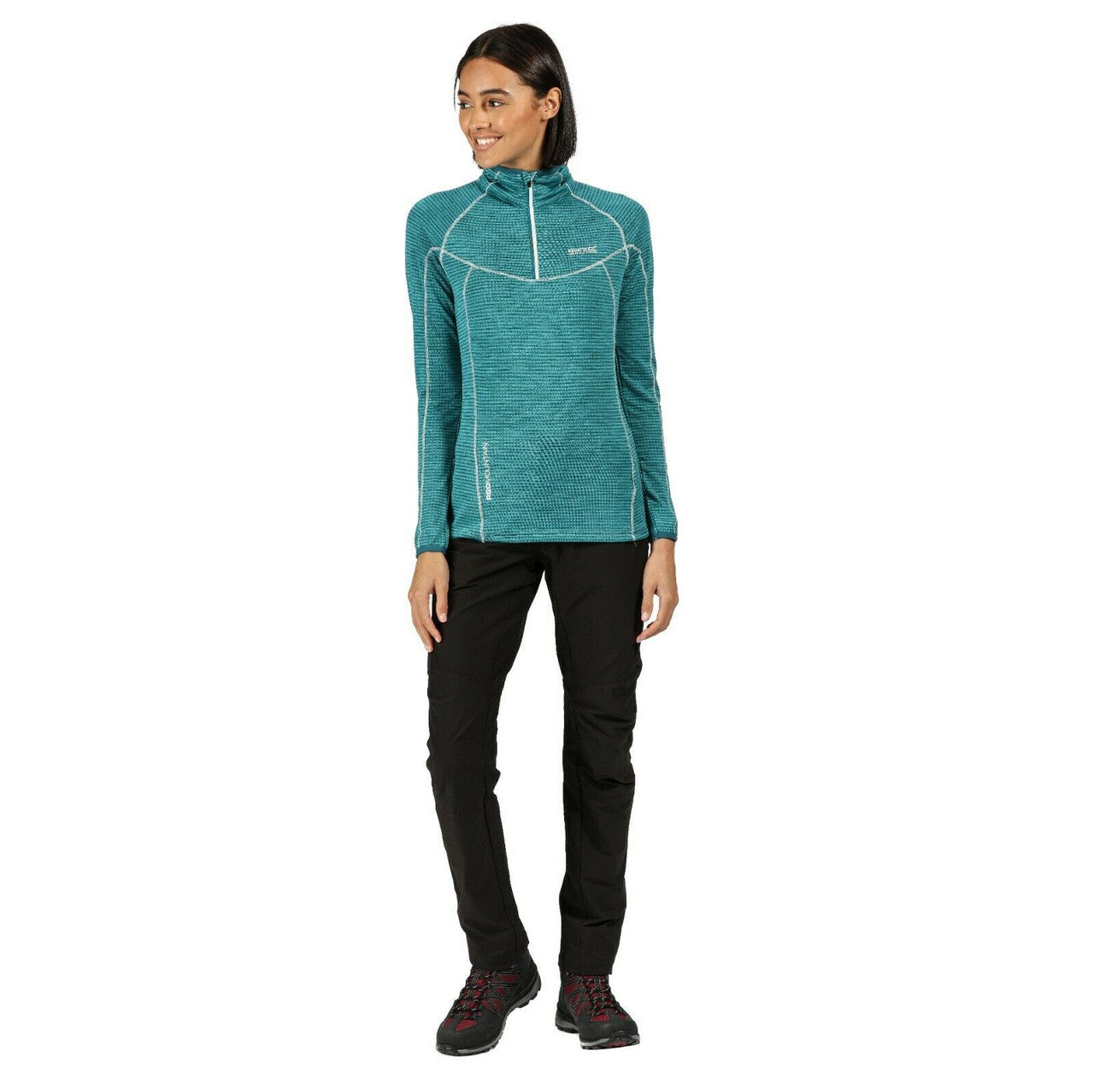 Regatta Womens Highton Walking Trousers Stretch Outdoor Hiking Water Resistant