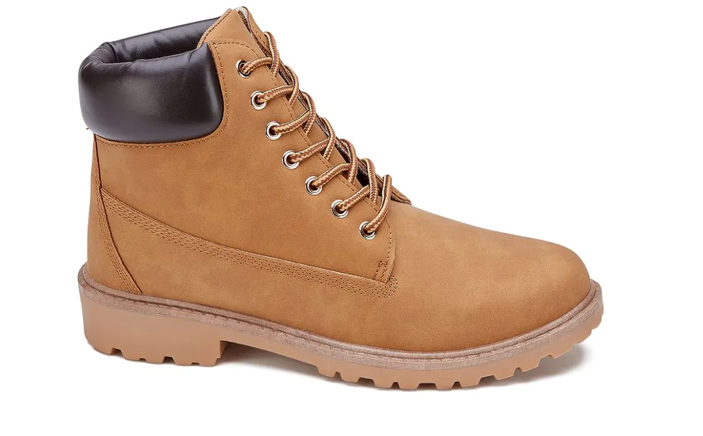 Men's Army Combat Ankle Boots Honey Suckle