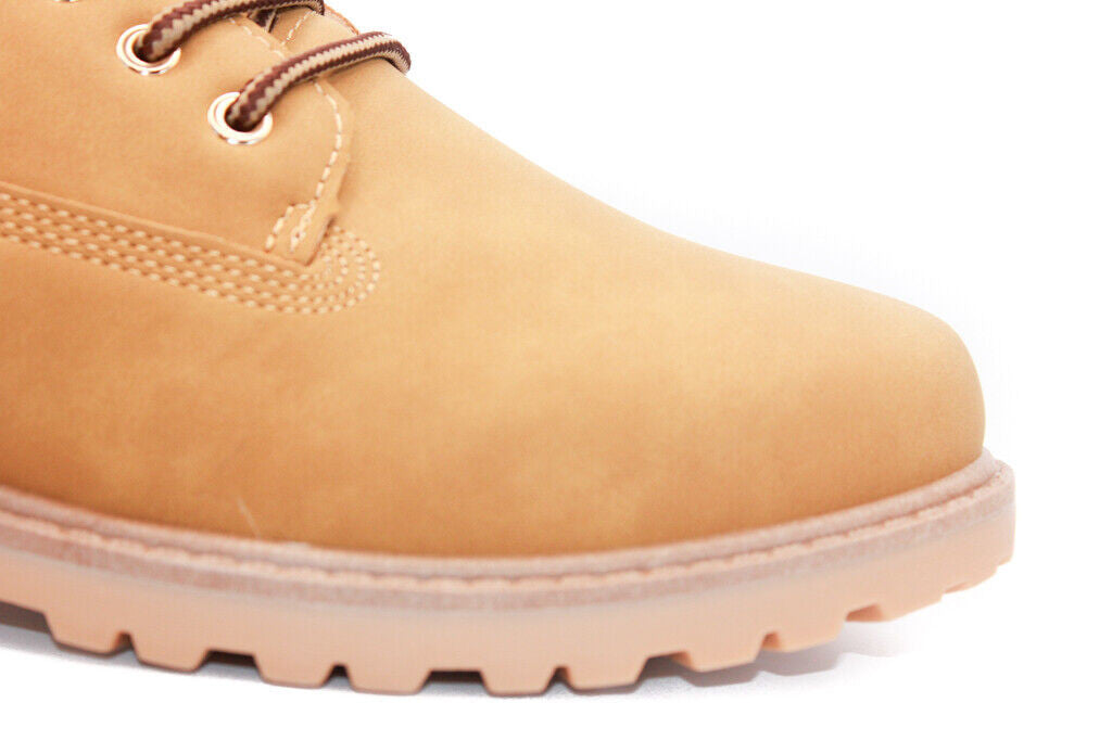 Men's Army Combat Ankle Boots Honey Suckle