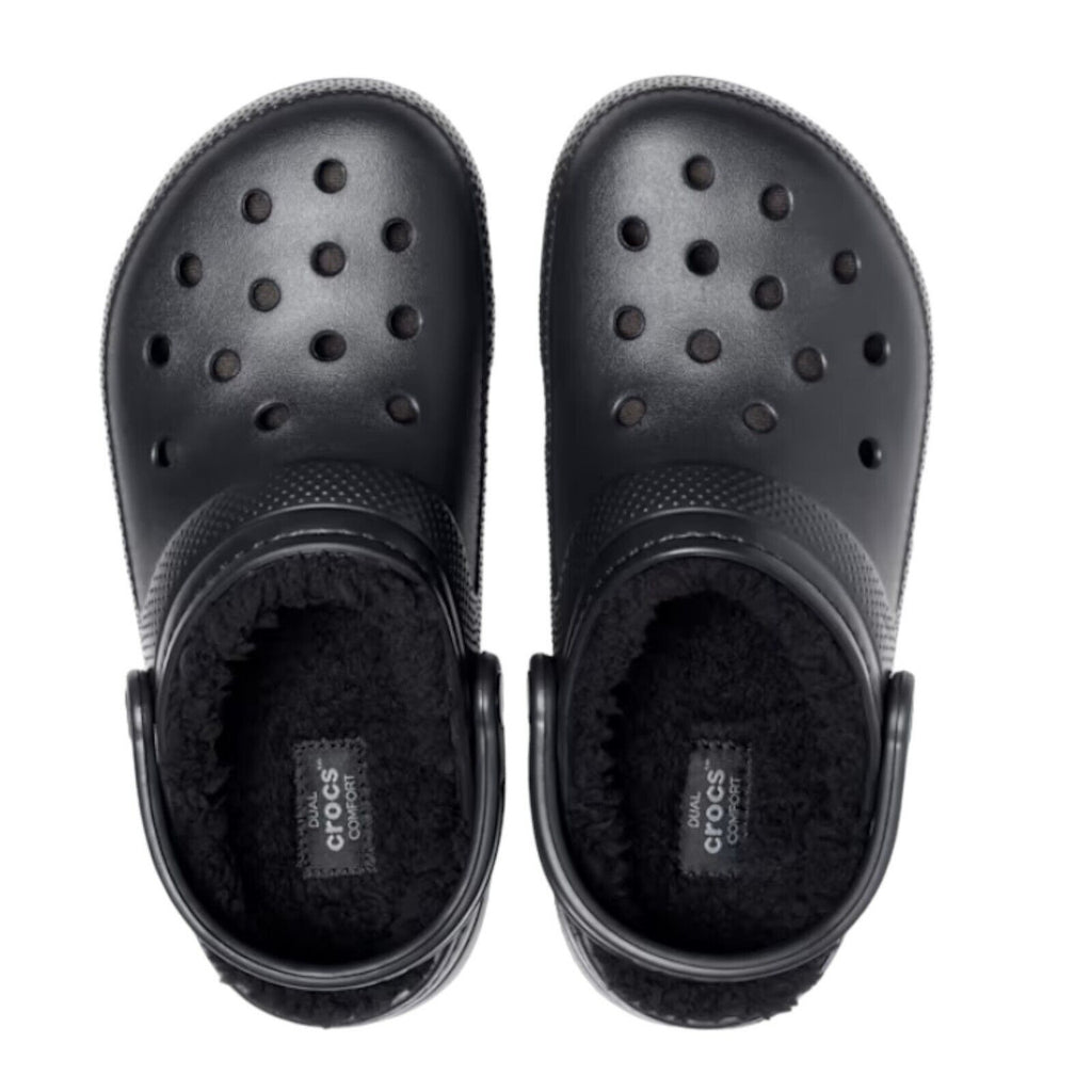 Crocs Classic Lined Clogs Black