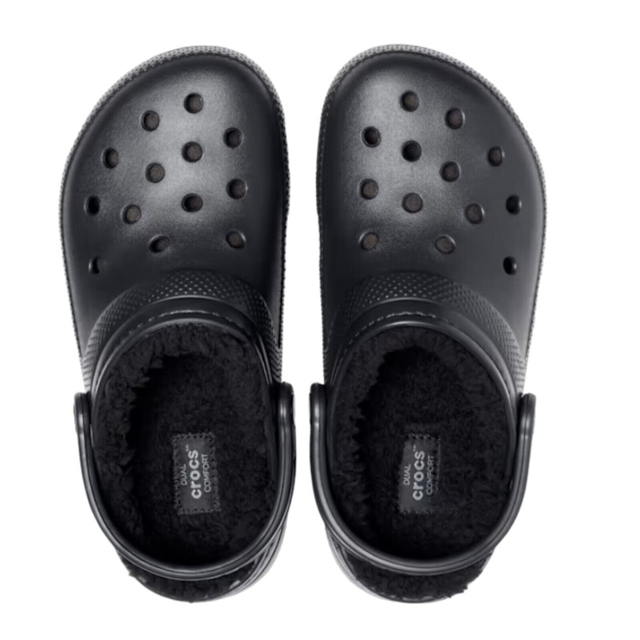 Crocs Classic Lined Clogs Black