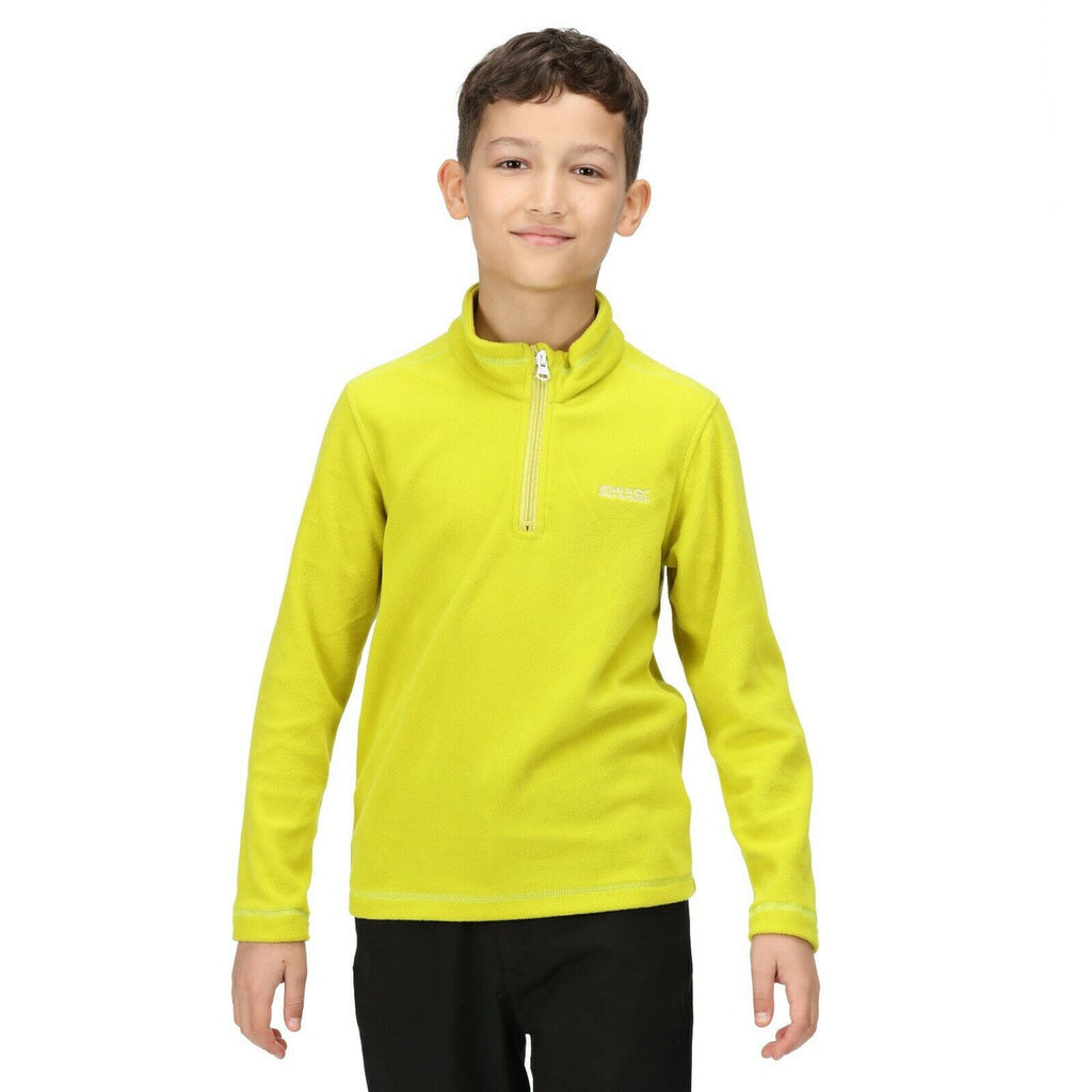 Regatta Kid's Hotshot Lightweight Half Zip Fleece Dark Tang