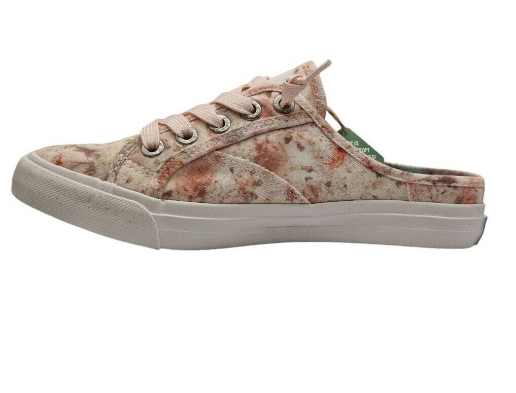 Blowfish Malibu Womens No Back Canvas Pumps Shoes Plimsol Trainers Lace Up Size