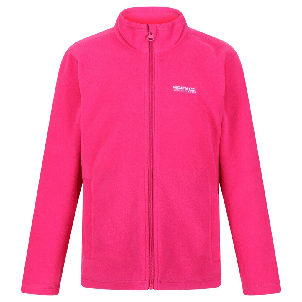 Regatta King Kids Fleece Full Zip Up School Boys Girls Jumper Sizes 3-14 Years