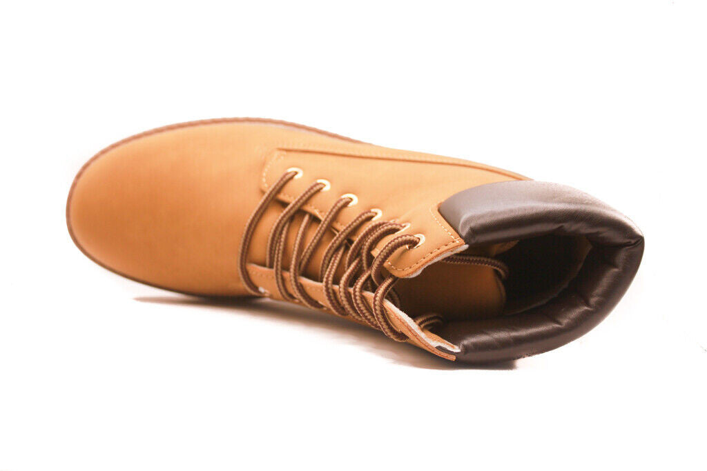 Men's Army Combat Ankle Boots Honey Suckle