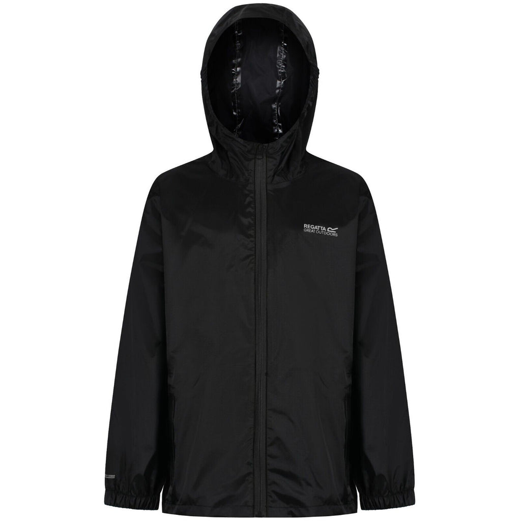 Regatta Kids Waterproof Jacket Packable Boys Girls Pack it Outdoor Walking 2-16