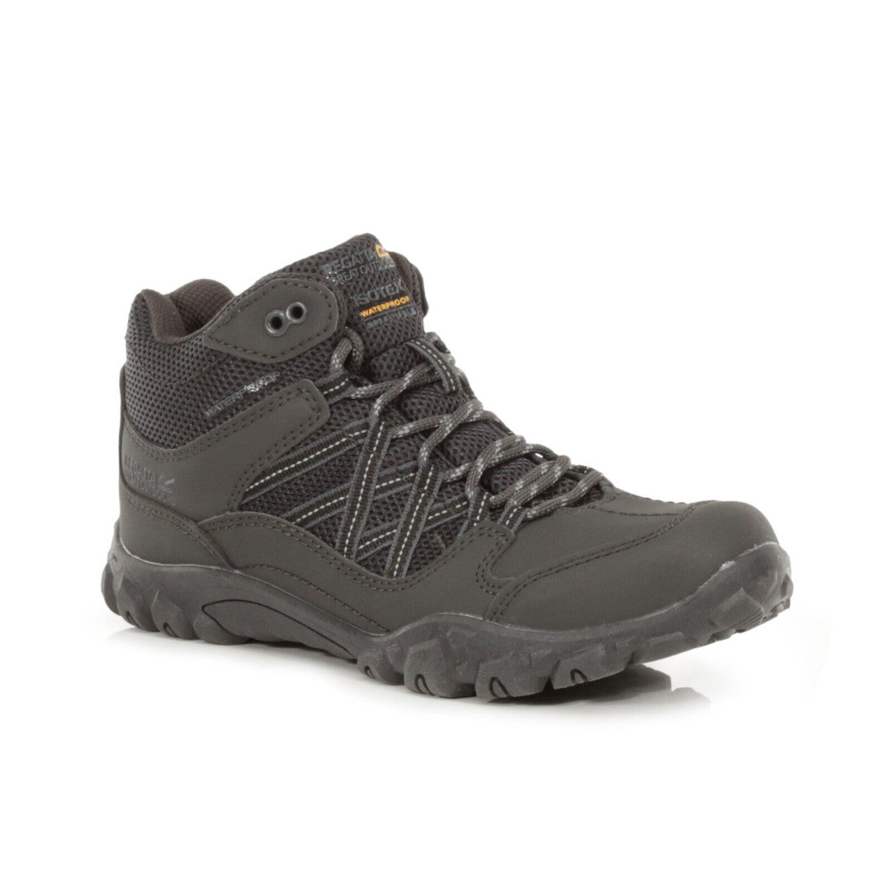 Regatta Women's Edgepoint Hiking Mid Waterproof Boots Ash Granite