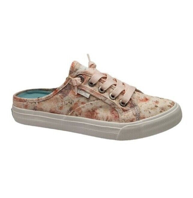 Blowfish Malibu Womens No Back Canvas Pumps Shoes Plimsol Trainers Lace Up Size