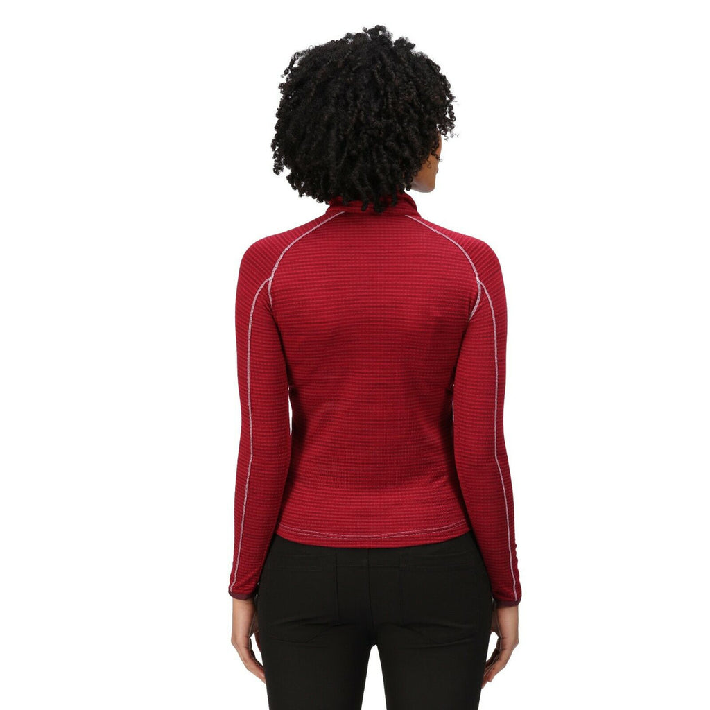 Regatta Womens Yonder Half Zip Top Beetroot