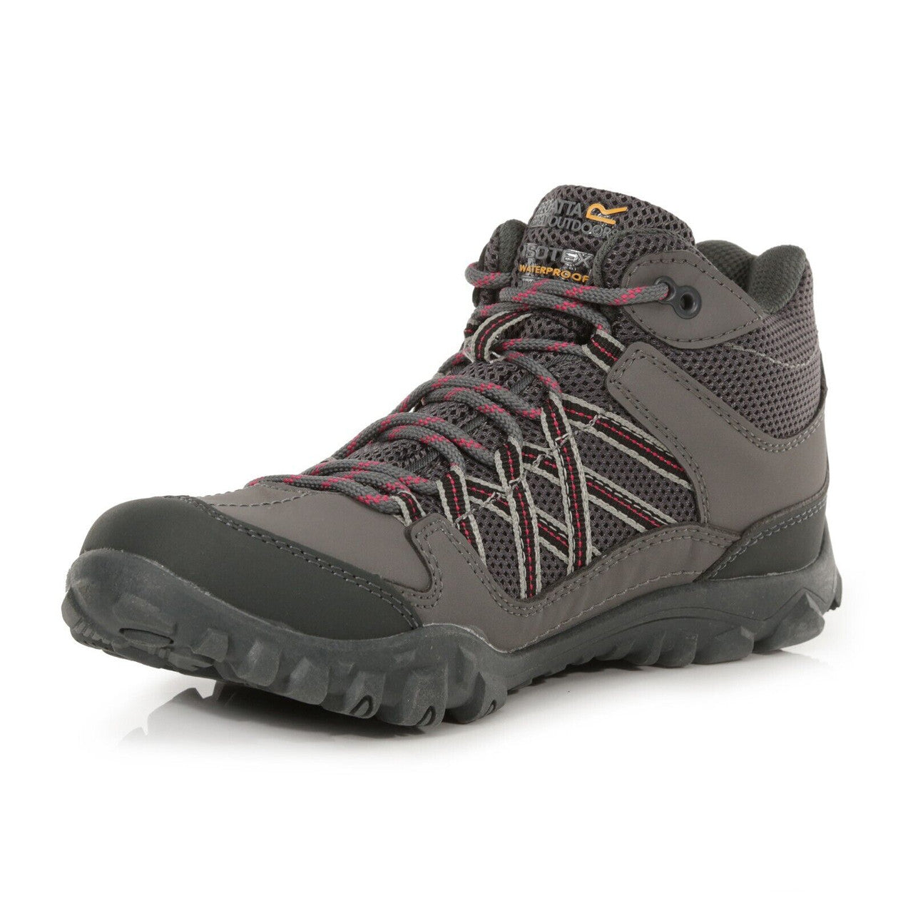 Regatta Women's Edgepoint Hiking Mid Waterproof Boots Granite Duchess