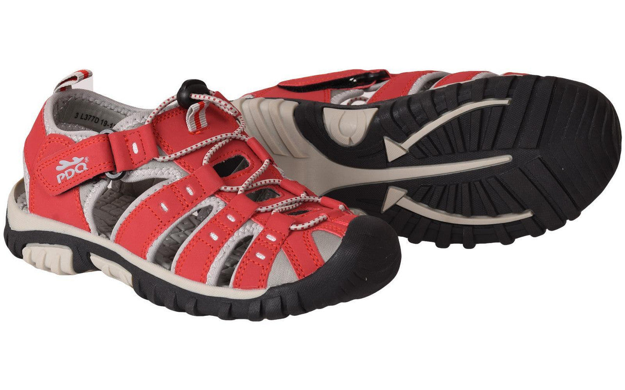 PDQ Womens Hiking Sandal Closed Toe Ladies Beach Trail Trekking Travel Shoe Size