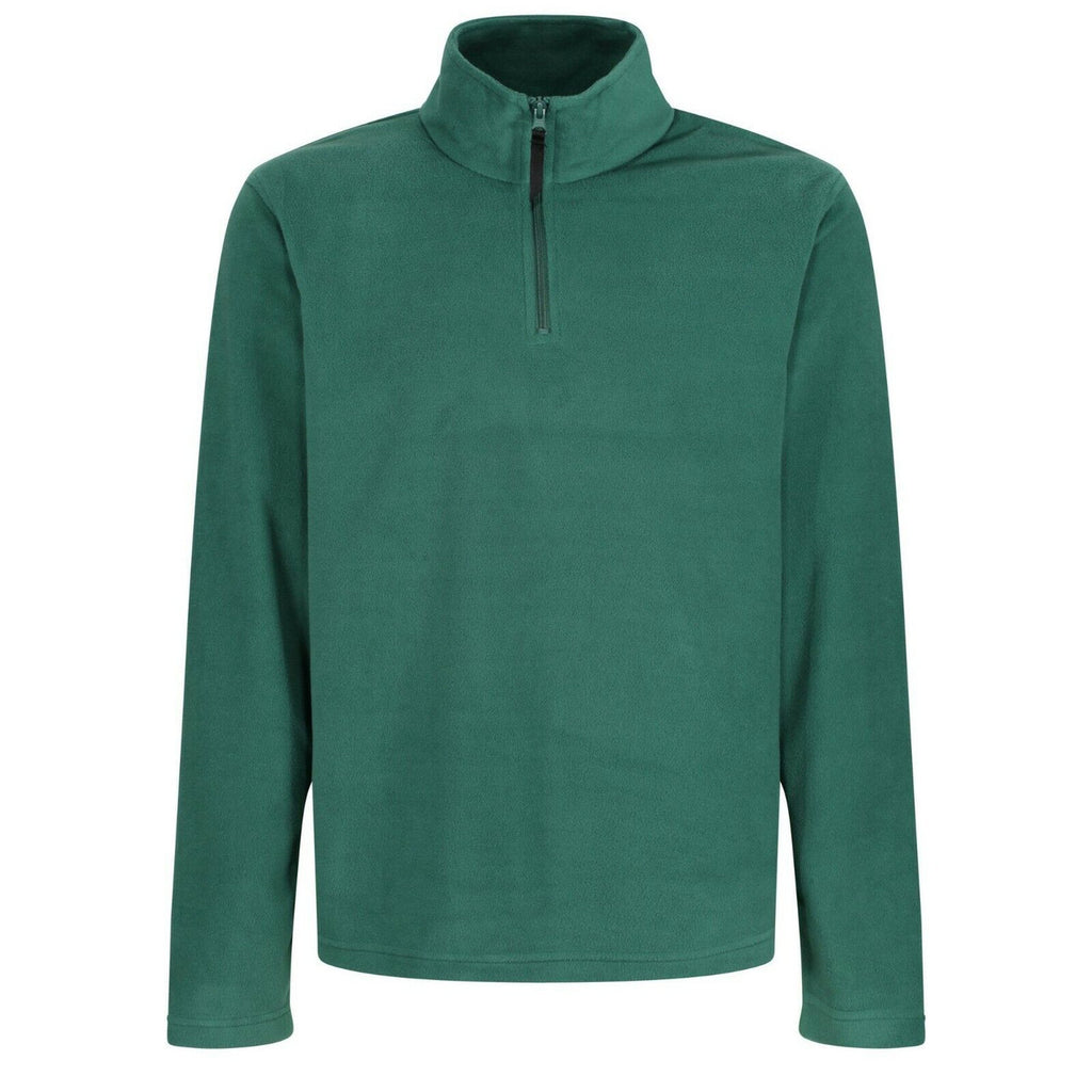 Regatta Men's Professional Lightweight Micro Fleece Half Zip Bottle Green