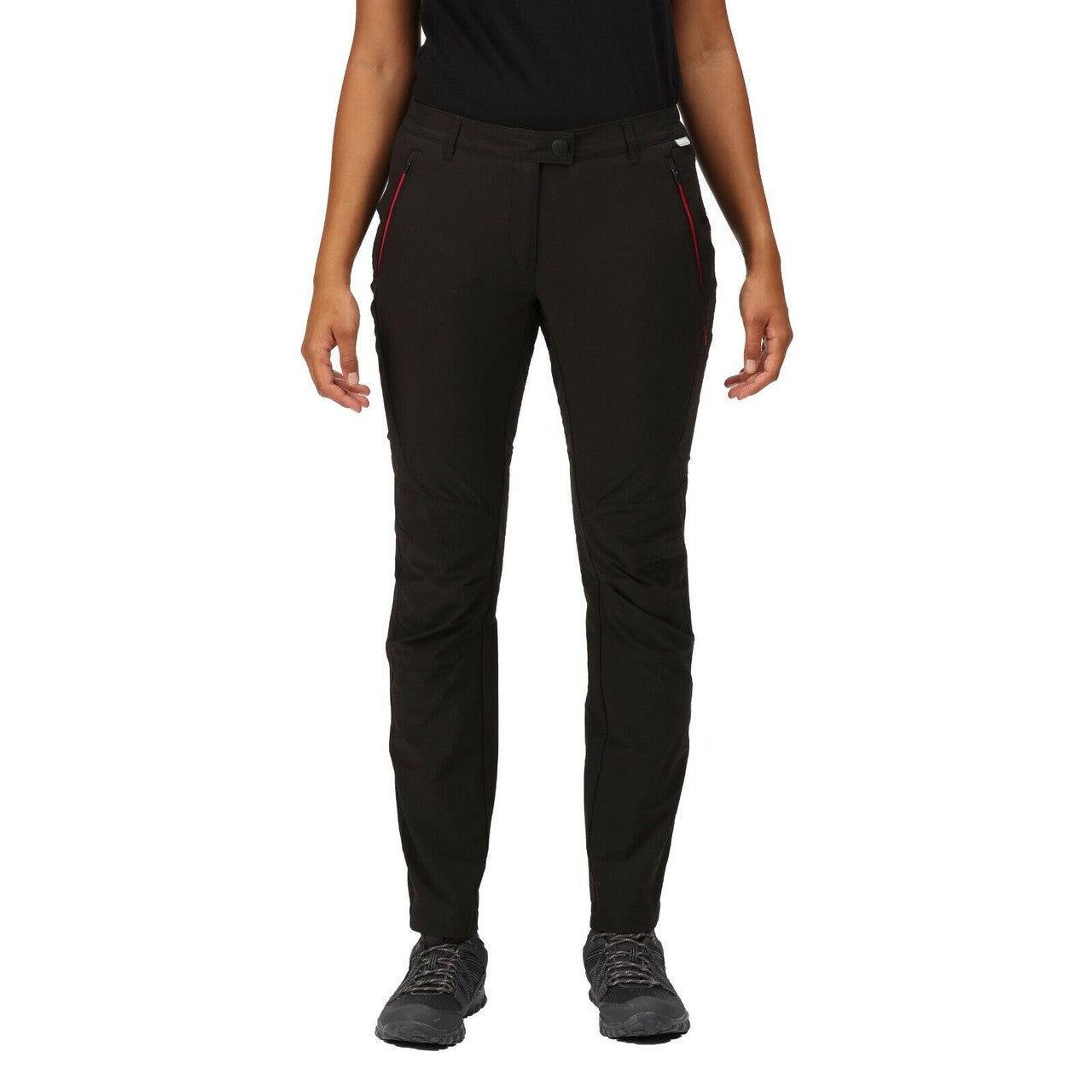 Regatta Womens Highton Walking Trousers Stretch Outdoor Hiking Water Resistant