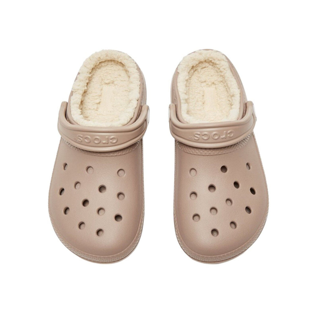 Crocs Classic Lined Clogs Bone