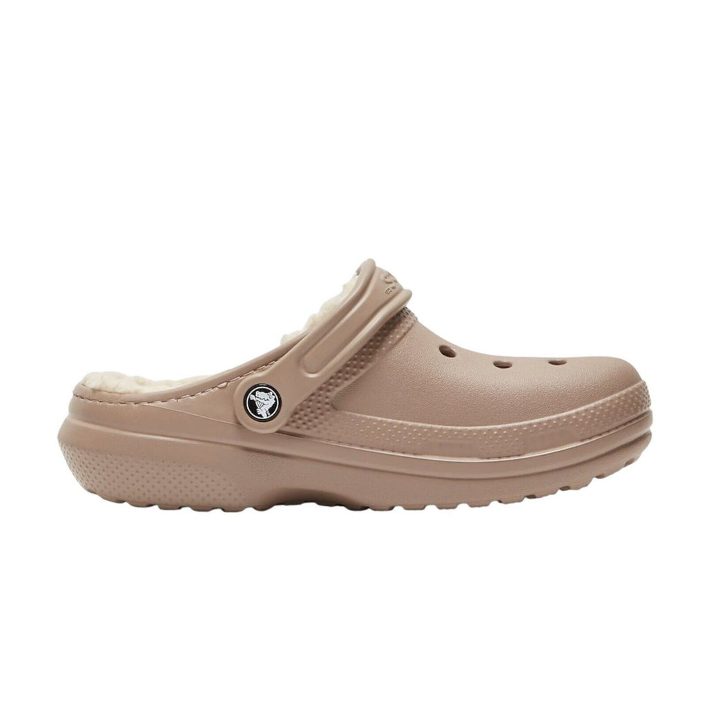 Crocs Classic Lined Clogs Bone