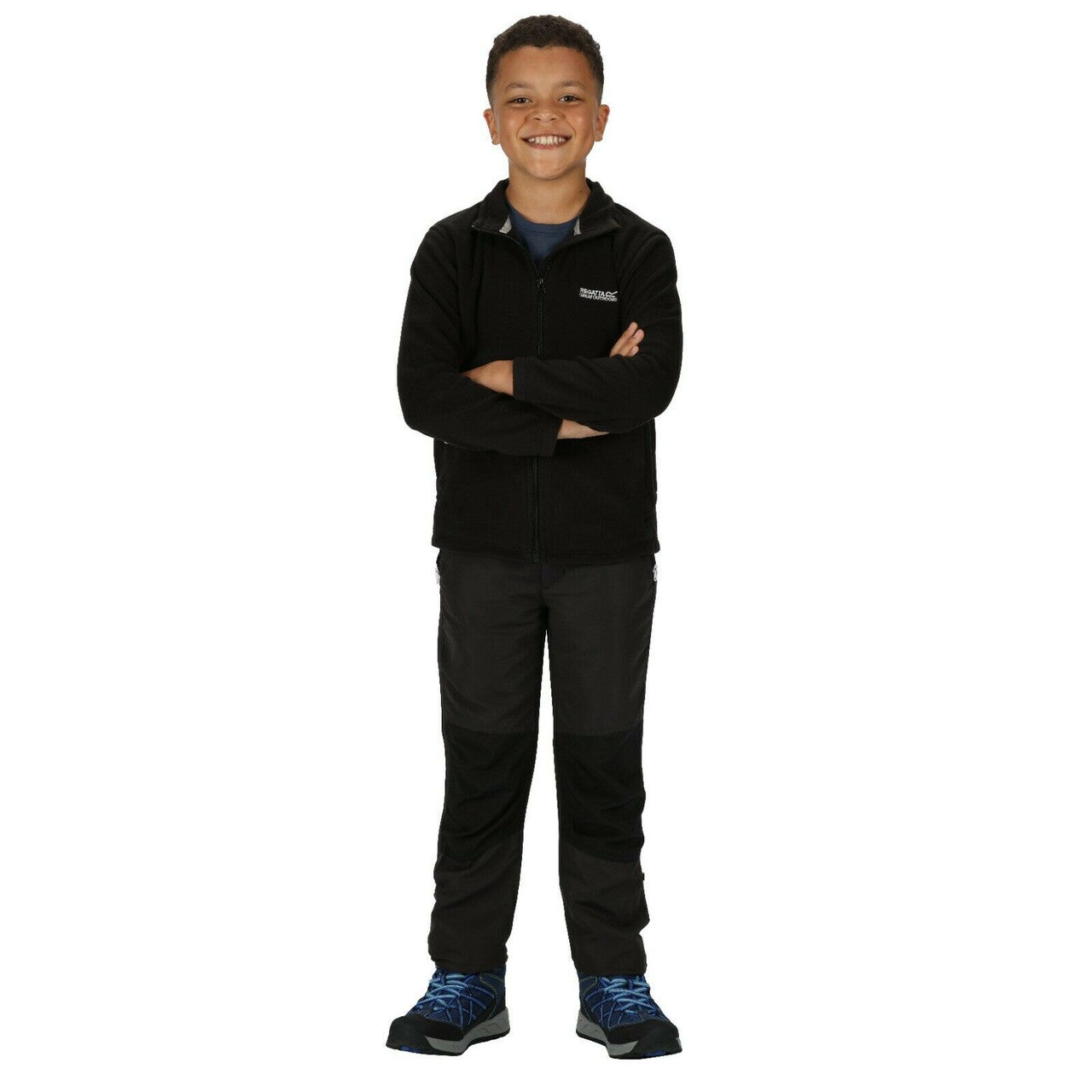 Regatta King Kids Fleece Full Zip Up School Boys Girls Jumper Sizes 3-14 Years