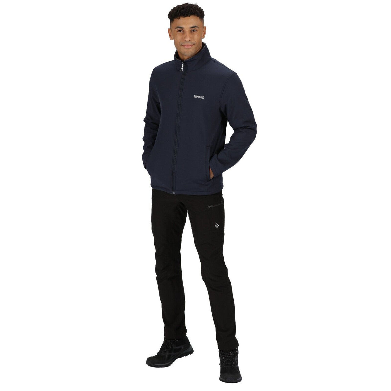 Regatta Mens Cera V Wind Resistant Softshell Water Repellent Breathable Jacket