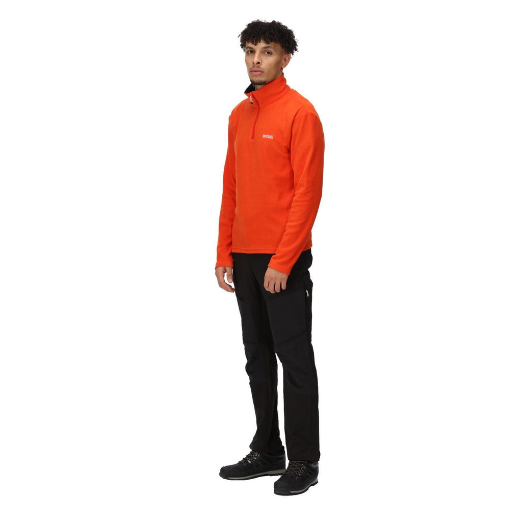 Regatta Thompson Light Weight Micro Fleece Half Zip Washable Quick Dry Top S-3XL