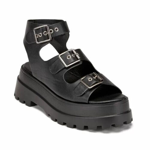 Womens Chunky Sole Gladiator Platform Sandals