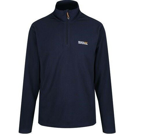 Regatta Men's Thompson Lightweight Half Zip Fleece Navy